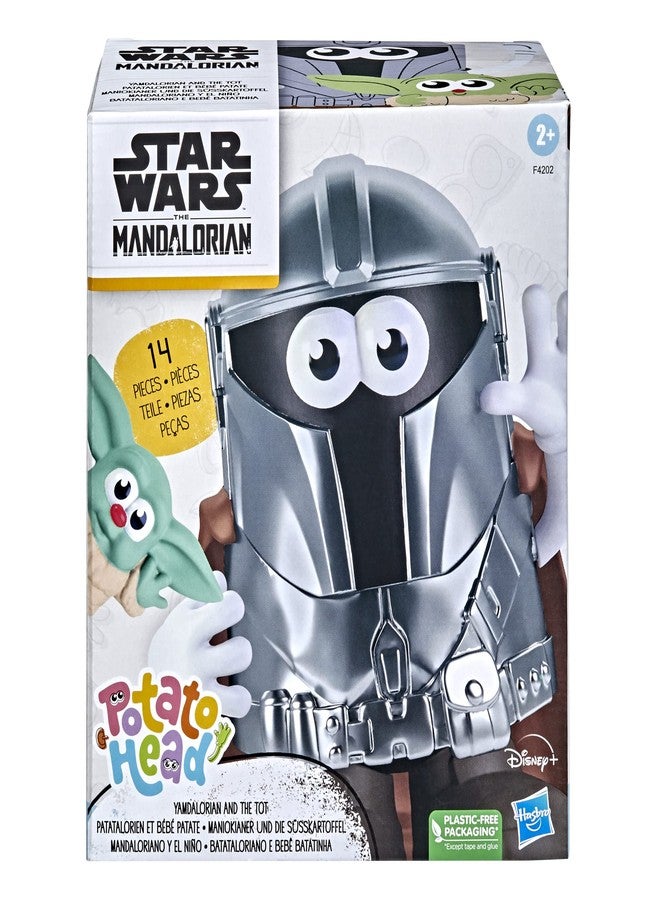 Mr. Potato Head Potato Head The Yamdalorian and The Tot, Star Wars Inspired Toy, Includes 14 Parts and Pieces, Toy for Kids Ages 2 and Up - Image 2